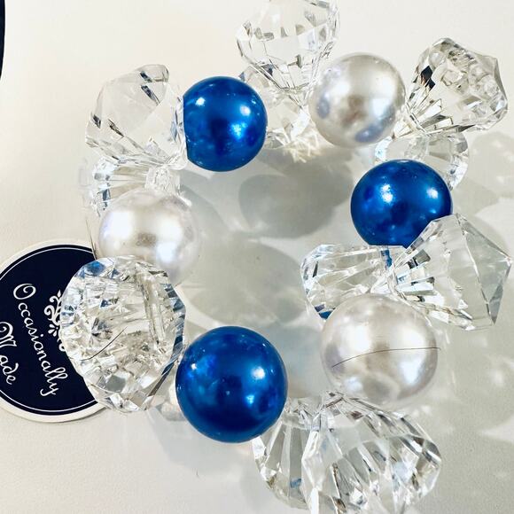 Chunky Bead and Pearls Toggle Bracelet Kentucky - Picture 2 of 3